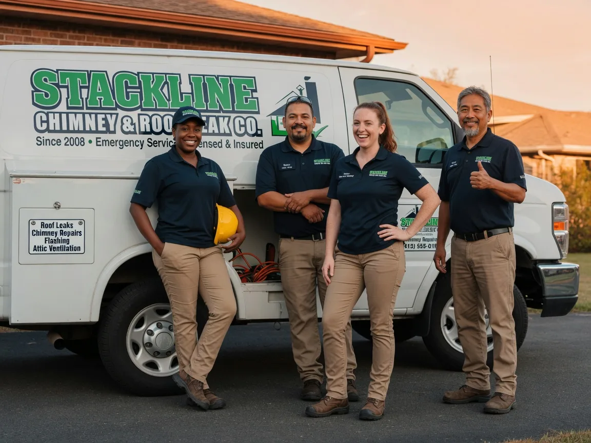 Chimney flashing repair company in Tokio, TX